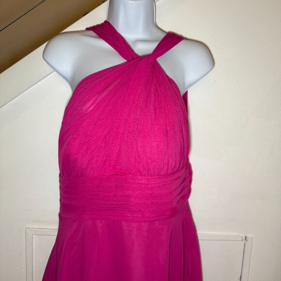 Formal Chiffon Bridesmaid Mother-of-Bride gown dress, SIZE 10 - Picture 5 of 9